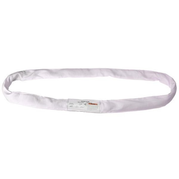 Us Cargo Control Endless Polyester Round Lifting Sling - 24' (White) PRS6-24